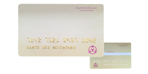 5 x Karte des Reichtums