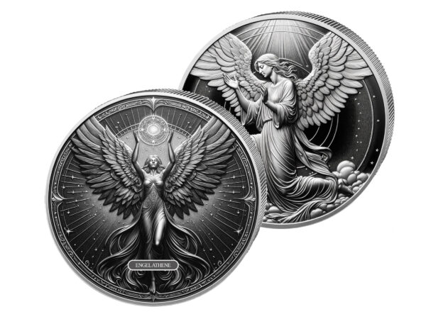 Münze der Engel - Engel Athene
