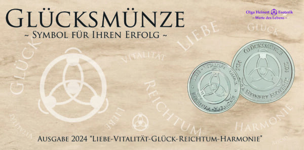 Glücksmünze 2024