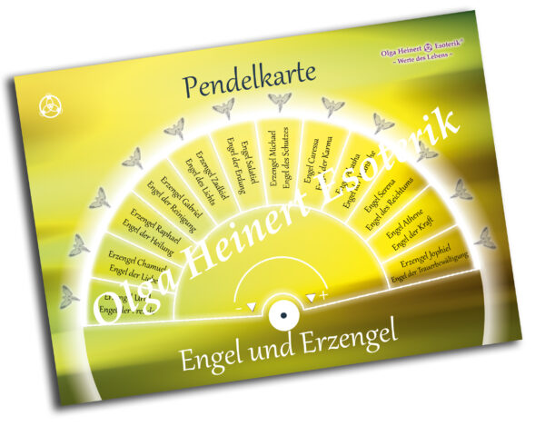 Engel - Pendelkarte
