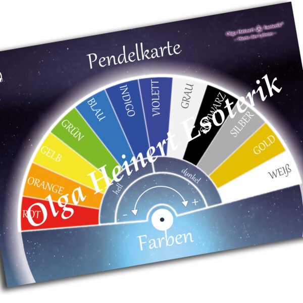 Farben - Pendelkarte