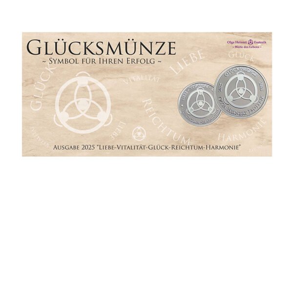 Glücksmünze