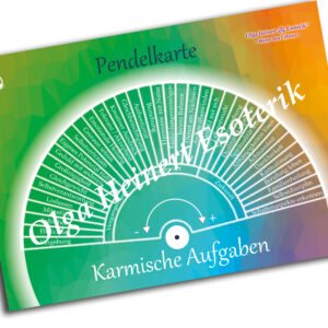 Karmische Aufgaben - Pendelkarte