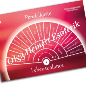 Lebensbalance - Pendelkarte