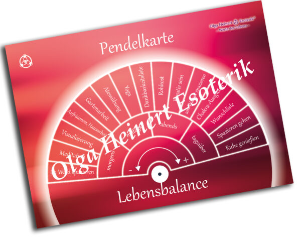 Lebensbalance - Pendelkarte