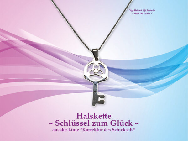 Halskette "Schlüssel zum Glück"