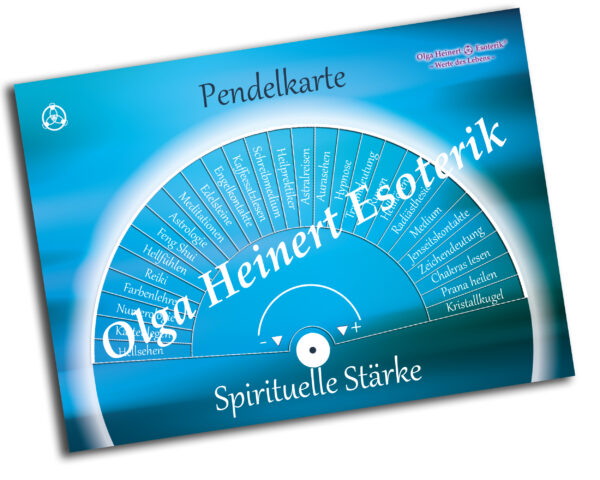 Spirituelle Stärken - Pendelkarte