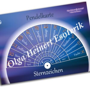 Sternzeichen - Pendelkarte