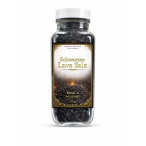 Schwarzes Lava Salz